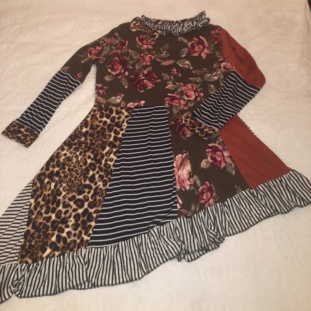 Custom fall high low tunic//sold//